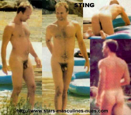 Sting Nu Stars Masculines Nues
