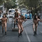 Xabiani Ponce de León, Mauro Sánchez Navarro, David Montalvo, Sidney Robote, Diego Narváez & Carlos Castilian nus dans le film This is not Berlin