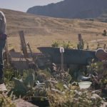 Franz Rogowski going frontal urinating in Luzifer (2021)