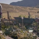 Franz Rogowski going frontal urinating in Luzifer (2021)